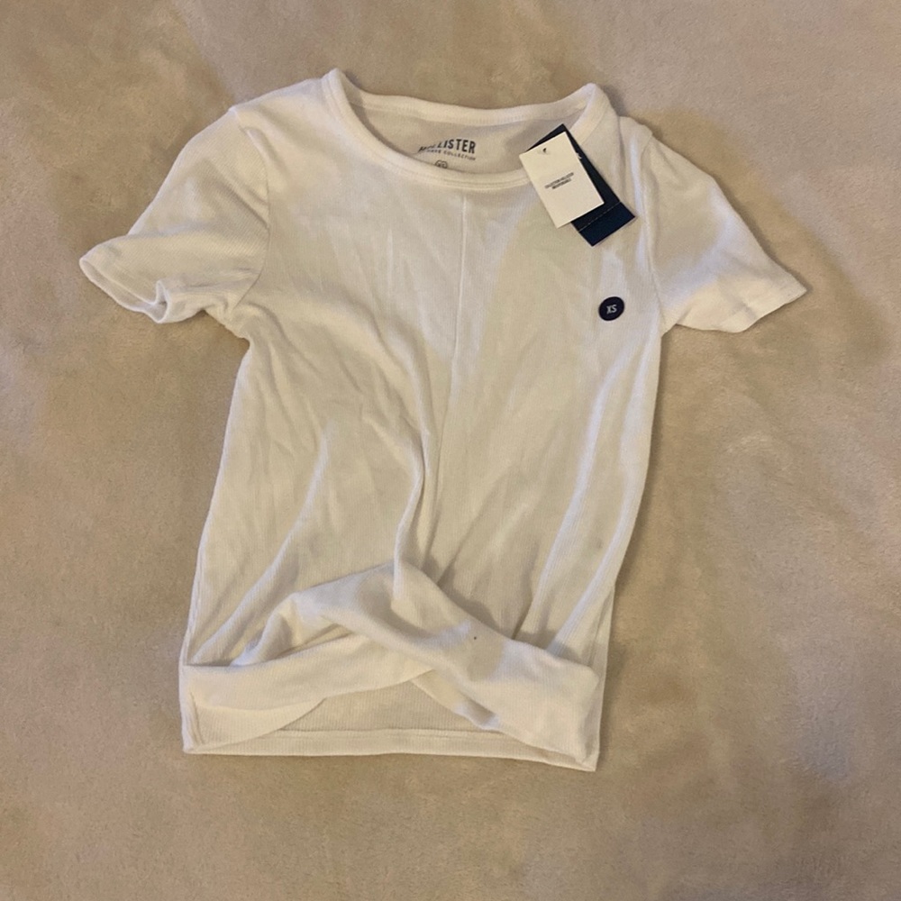 Hollister front tie top